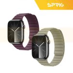 بند اسپریگ مدل Magnetic leather loop مناسب برای اپل واچ 46 میلی متری سری 10/11 - تصویر 6
