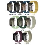 بند اسپریگ مدل Magnetic leather loop مناسب برای اپل واچ 42 میلی متری سری 10/11 - تصویر 4